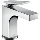 Axor - AXOR Citterio Single-Hole Faucet 90 with Pop-Up Drain- Rhombic Cut, 1.2 GPM in Chrome - Chrome