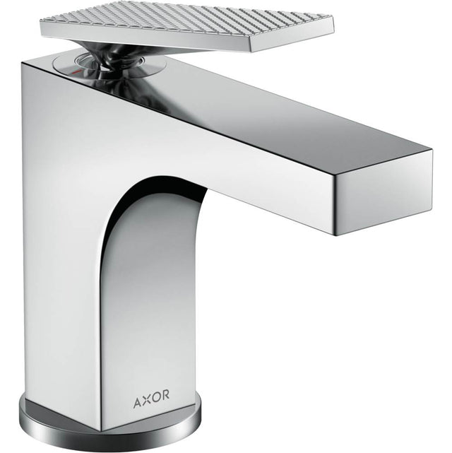 Axor - AXOR Citterio Single-Hole Faucet 90 with Pop-Up Drain- Rhombic Cut, 1.2 GPM in Chrome - Chrome