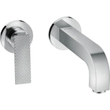 Axor - AXOR Citterio Wall-Mounted Single-Handle Faucet Trim- Rhombic Cut, 1.2 GPM in Chrome - Chrome