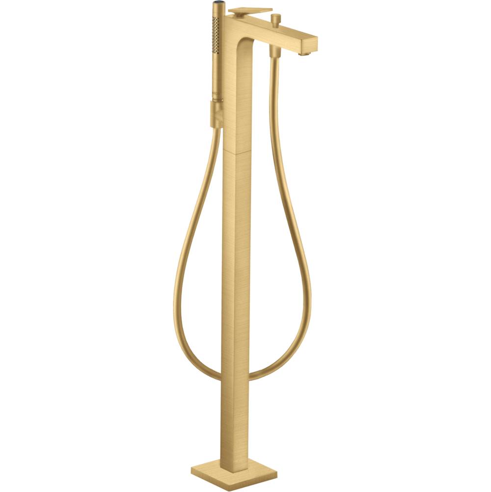 Axor - AXOR Citterio Freestanding Tub Filler Trim with 1.75 GPM Handshower in Brushed Gold Optic - Brushed Gold Optic