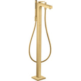 Axor - AXOR Citterio Freestanding Tub Filler Trim with 1.75 GPM Handshower in Brushed Gold Optic - Brushed Gold Optic