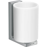 Axor - AXOR Universal Rectangular  Toothbrush Tumbler in Chrome - Chrome