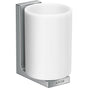 Axor - AXOR Universal Rectangular  Toothbrush Tumbler in Chrome - Chrome