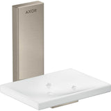 Axor - AXOR Universal Rectangular  Soap Dish in Brushed Nickel - Brushed Nickel