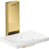 Axor - AXOR Universal Rectangular  Soap Dish in Polished Gold Optic - Polished Gold Optic