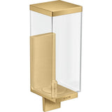 Axor - AXOR Universal Rectangular  Soap Dispenser in Brushed Gold Optic - Brushed Gold Optic