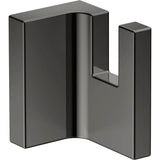 Axor - AXOR Universal Rectangular  Towel Hook in Polished Black Chrome - Polished Black Chrome
