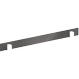 Axor - AXOR Universal Rectangular  Towel Bar, 12'' in Brushed Black Chrome - Brushed Black Chrome