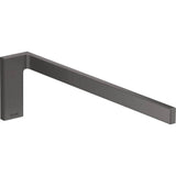 Axor - AXOR Universal Rectangular  Towel Holder in Brushed Black Chrome - Brushed Black Chrome