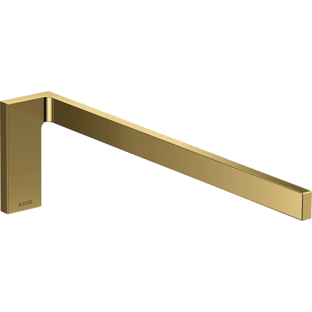 Axor - AXOR Universal Rectangular  Towel Holder in Polished Gold Optic - Polished Gold Optic