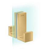 Axor - AXOR Universal Rectangular  Shower Door Handle in Brushed Gold Optic - Brushed Gold Optic