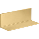 Axor - AXOR Universal Rectangular  Shelf, 12'' in Brushed Gold Optic - Brushed Gold Optic