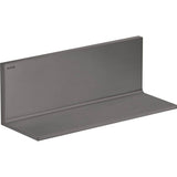 Axor - AXOR Universal Rectangular  Shelf, 12'' in Brushed Black Chrome - Brushed Black Chrome