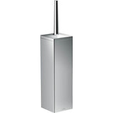 Axor - AXOR Universal Rectangular  Toilet Brush Holder, Wall-Mounted in Chrome - Chrome