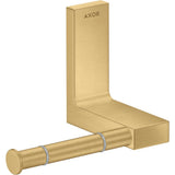 Axor - AXOR Universal Rectangular  Toilet Paper Holder in Brushed Gold Optic - Brushed Gold Optic