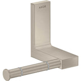 Axor - AXOR Universal Rectangular  Toilet Paper Holder in Brushed Nickel - Brushed Nickel