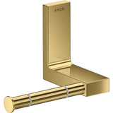 Axor - AXOR Universal Rectangular  Toilet Paper Holder in Polished Gold Optic - Polished Gold Optic