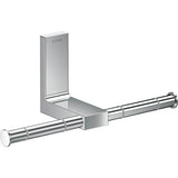 Axor - AXOR Universal Rectangular  Toilet Paper Holder Double in Chrome - Chrome