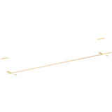 Axor - AXOR Universal Rectangular  Towel Bar, 24''  in Brushed Gold Optic - Brushed Gold Optic