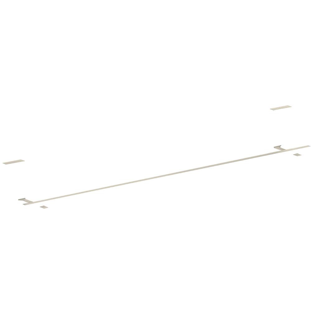 Axor - AXOR Universal Rectangular  Towel Bar, 24''  in Brushed Nickel - Brushed Nickel