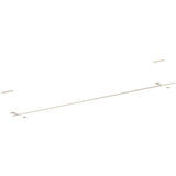 Axor - AXOR Universal Rectangular  Towel Bar, 24''  in Brushed Nickel - Brushed Nickel