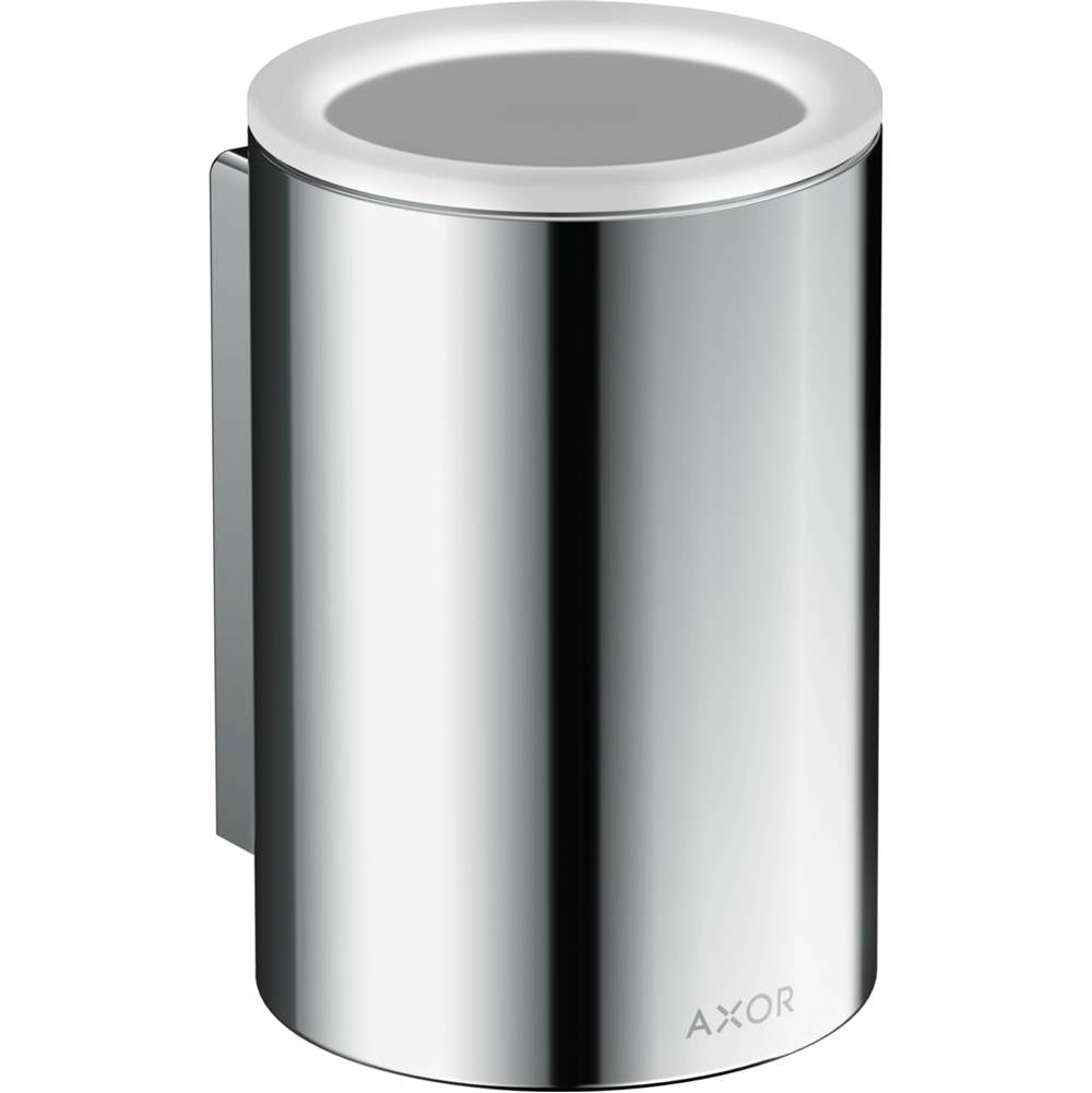 Axor - AXOR Universal Circular Toothbrush Tumbler in Chrome - Chrome