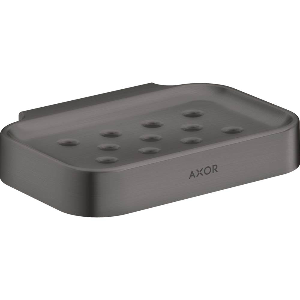 Axor - AXOR Universal Circular Soap dish  in Brushed Black Chrome - Brushed Black Chrome