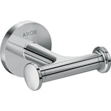 Axor - AXOR Universal Circular Double Hook in Chrome - Chrome