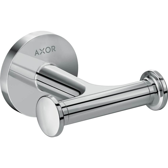 Axor - AXOR Universal Circular Double Hook in Chrome - Chrome