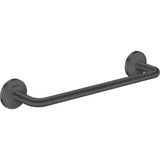 Axor - AXOR Universal Circular Towel Bar, 12'' in Brushed Black Chrome - Brushed Black Chrome