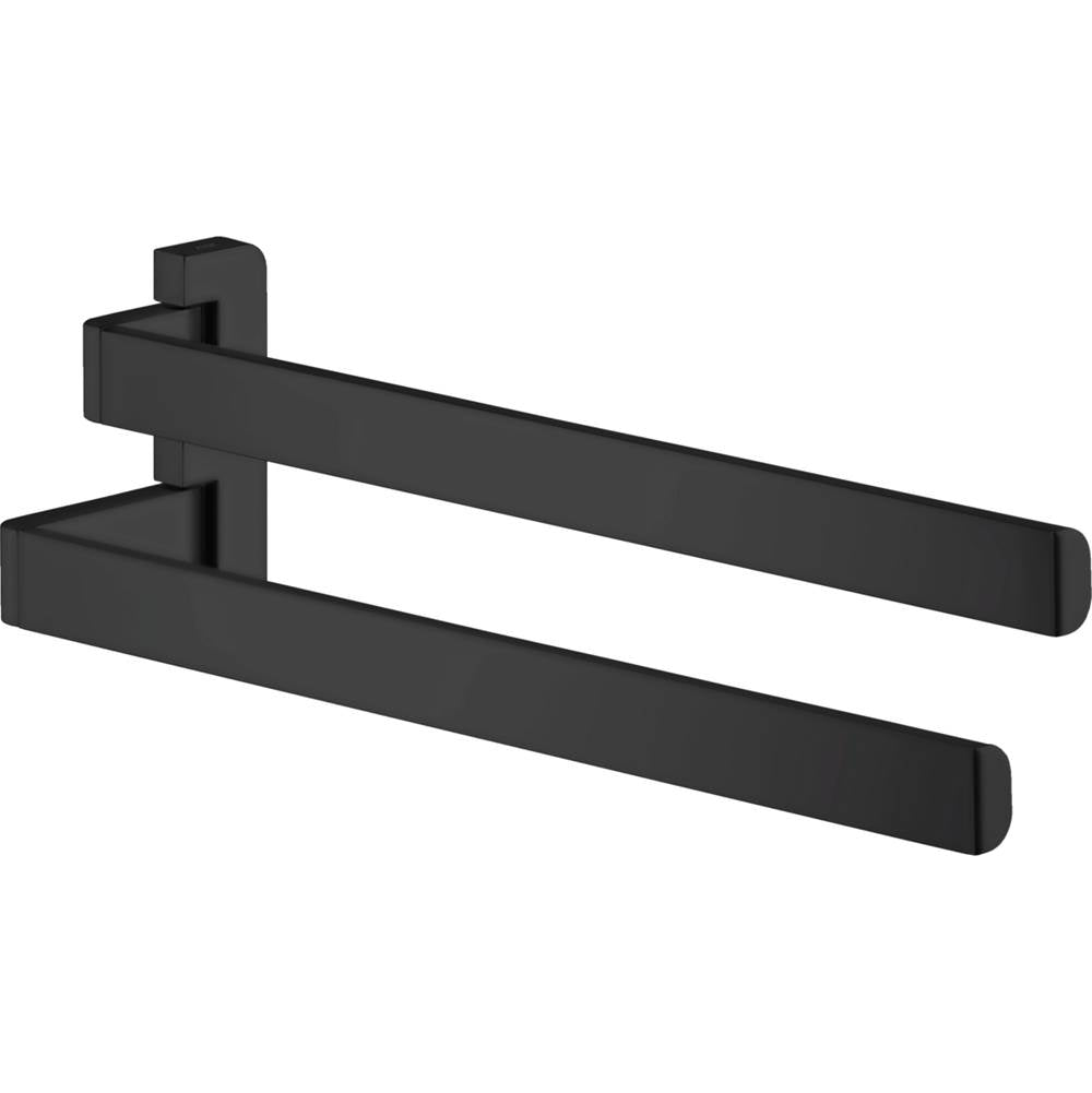 Axor - AXOR Universal SoftSquare Dual Towel Bar  in Matte Black - Matte Black