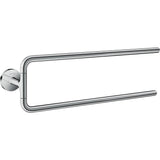 Axor - AXOR Universal Circular Double Towel Bar, 20'' in Chrome - Chrome