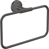 Axor - AXOR Universal Circular Towel Ring in Brushed Black Chrome - Brushed Black Chrome
