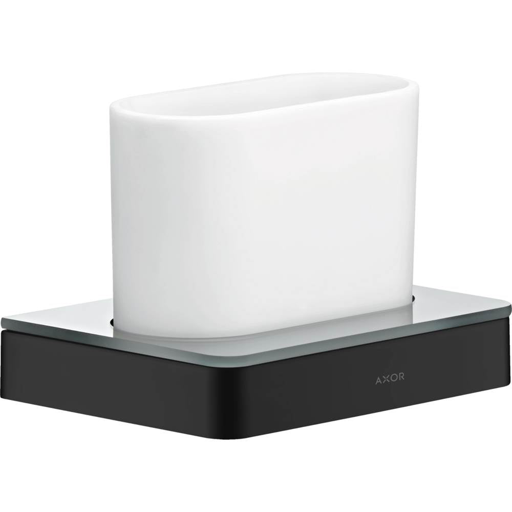 Axor - AXOR Universal SoftSquare Tumbler in Matte Black - Matte Black
