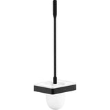 Axor - AXOR Universal SoftSquare Toilet Brush with Holder, Wall-Mounted in Matte Black - Matte Black