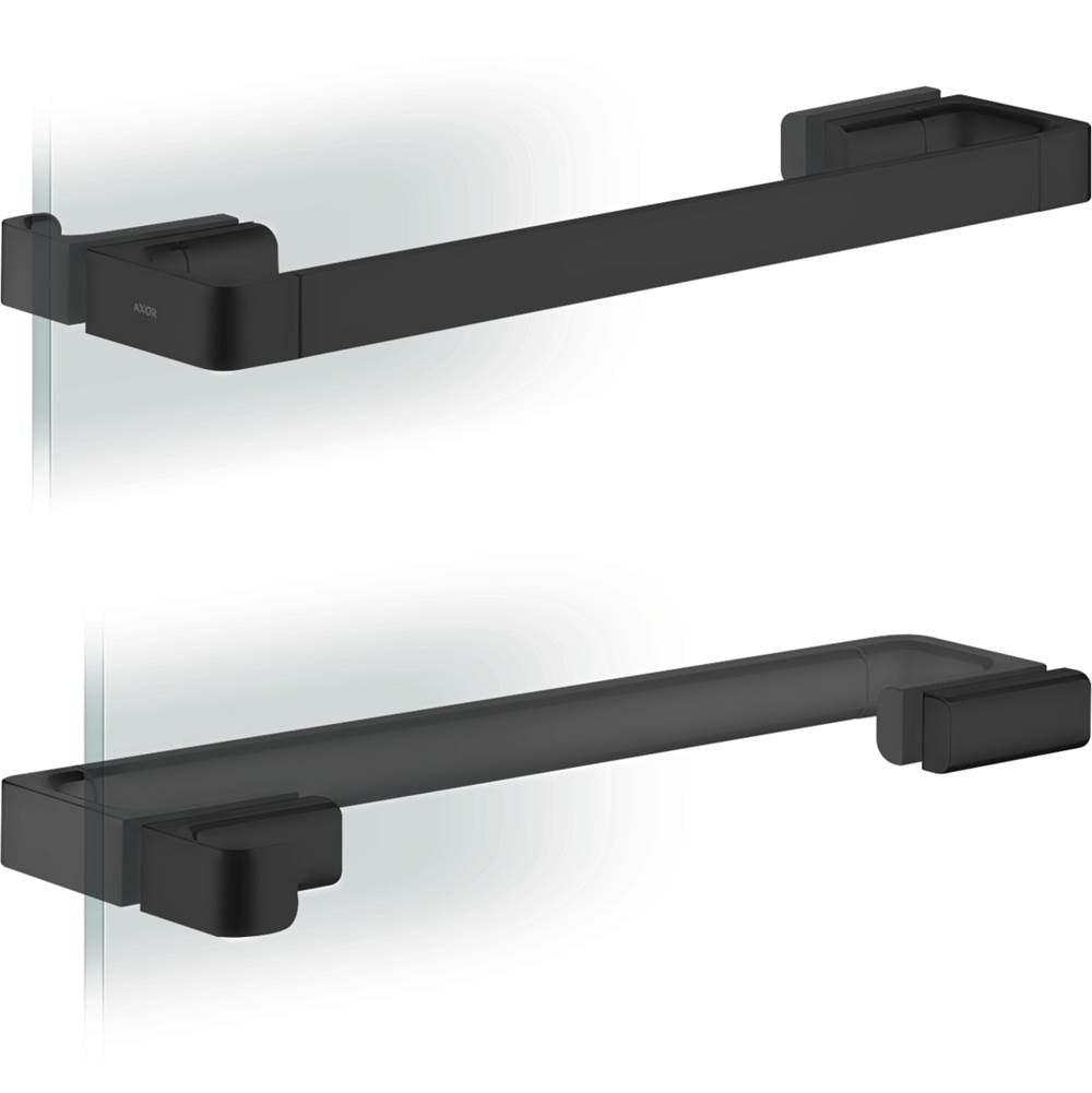 Axor - AXOR Universal SoftSquare Shower Door Handle in Matte Black - Matte Black