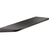 Axor - AXOR Universal Circular Shelf, 16'' in Brushed Black Chrome - Brushed Black Chrome