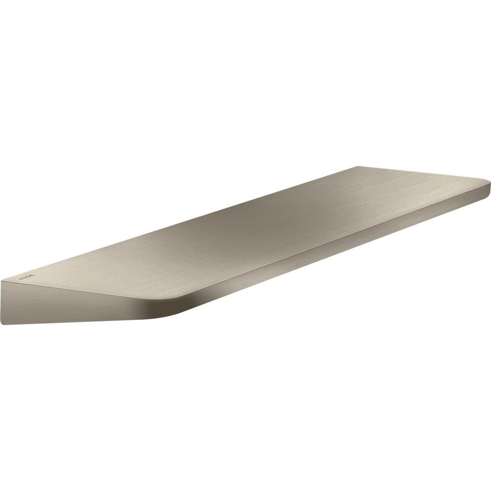 Axor - AXOR Universal Circular Shelf, 16'' in Brushed Nickel - Brushed Nickel