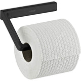 Axor - AXOR Universal SoftSquare Toilet Paper Holder without Cover in Matte Black - Matte Black
