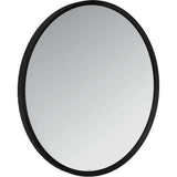 Axor - AXOR Universal Circular Wall Mirror in Matte Black - Matte Black