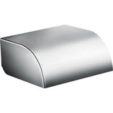 Axor - AXOR Universal Circular Roll Holder with Cover in Chrome - Chrome