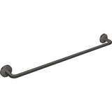 Axor - AXOR Universal Circular Towel  Bar, 24'' in Brushed Black Chrome - Brushed Black Chrome