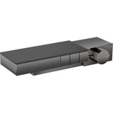 Axor - AXOR Edge Thermostatic Trim for Exposed Installation for 3 Functions - Diamond Cut in Polished Black Chrome - Polished Black Chrome