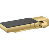 Axor - AXOR Edge Thermostatic Trim for Exposed Installation for 2 Functions - Diamond Cut in Polished Gold Optic - Polished Gold Optic