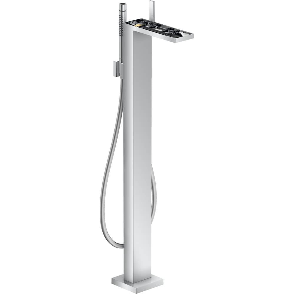 Axor - AXOR MyEdition Freestanding Tub Filler Trim with 1.75 GPM Handshower without Plate in Chrome - Chrome