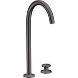 Axor - AXOR ONE 2-Hole Single-Handle Faucet 260, 1.2 GPM in Brushed Black Chrome - Brushed Black Chrome