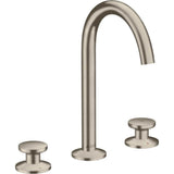 Axor - AXOR ONE Widespread Faucet Select 170, 1.2 GPM in Brushed Nickel - Brushed Nickel