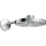 Axor - AXOR ONE Showerhead 280 2-Jet with Showerarm Trim, 2.5 GPM in Chrome - Chrome