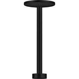 Axor - AXOR ONE Ceiling Extension Pipe for Showerhead 280 2-Jet in Matte Black - Matte Black