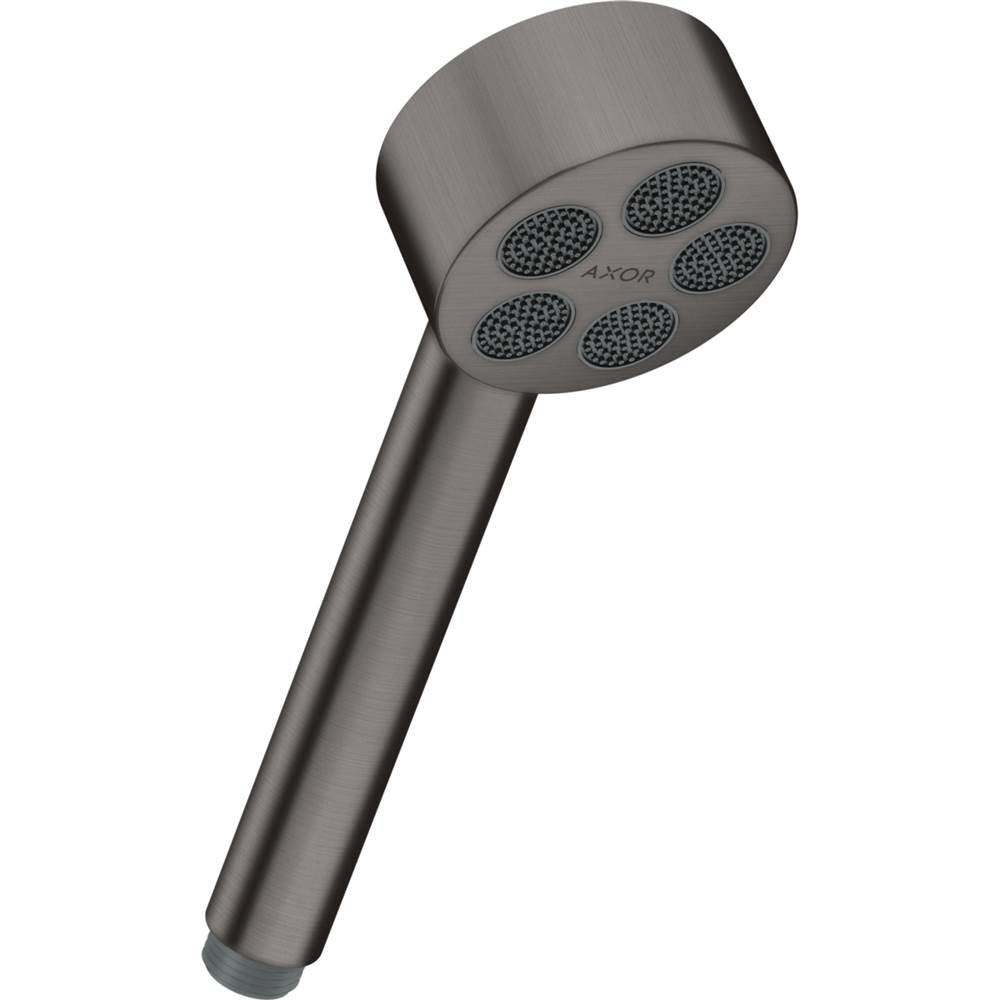 Axor - AXOR ONE Handshower 1-Jet, 1.75 GPM in Brushed Black Chrome - Brushed Black Chrome